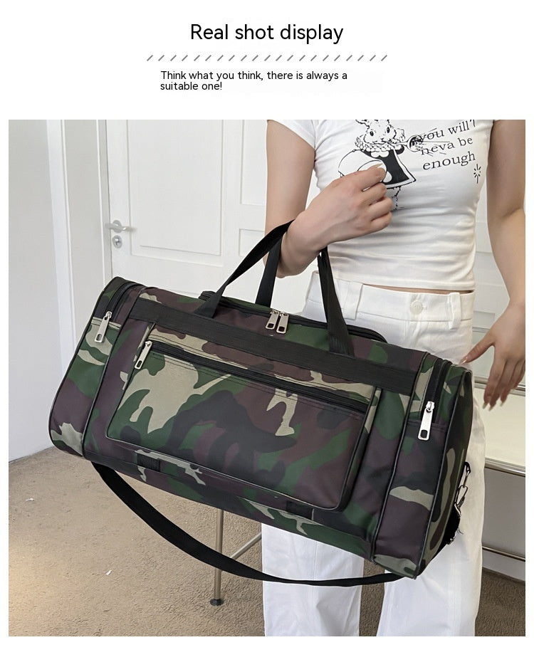 Camouflage Travel Duffel Secondary image