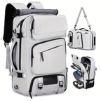 Large Capacity Travel Backpack with Shoe Compartment